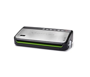 FoodSaver FFS005X Vacuum Sealer, 0.5 mbar, Black, Stainless Steel