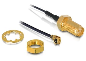 DeLOCK 88379 R-SMA Coaxial Plug, 1 pc.