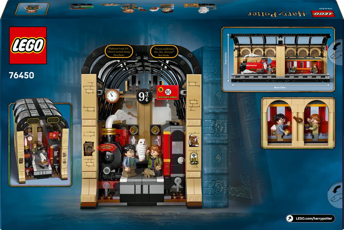 фото Блоковий конструктор LEGO Harry Potter Бук нук: Гоґвортський експрес (76450)