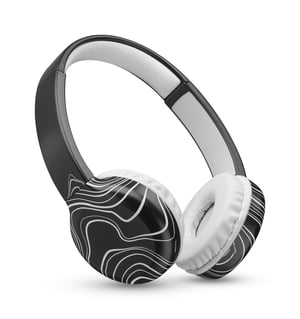 Music Sound 8018080486654 Kopfhörer-Set, kabellos, Kopfbügel, Bluetooth-Anrufe/Musik, schwarz