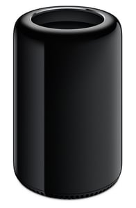 Apple Mac Pro Intel® Xeon® E5-Prozessorfamilie E5-1650V2 16 GB DDR3-SDRAM 256 GB Flash AMD FirePro D500 Mac OS X 10.9 Mavericks Desktop-Modell Schwarz