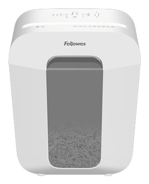 Fellowes LX Series Powershred LX50 niszczarka Rozdrabnianie krzyżowe Biały