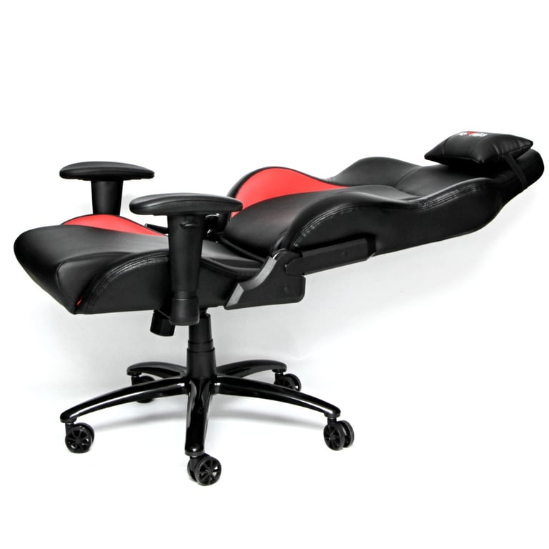 Red fighter C2 Uniwersalny fotel dla gracza Obite siedzisko Czarny, Czerwony