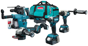 Makita DLX4155TX1 Power Tool Combo Set Battery