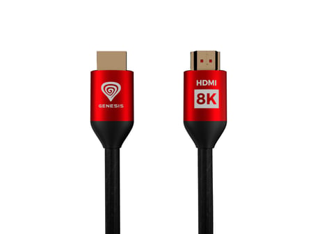 GENESIS NKA-1994 kabel HDMI 3 m HDMI Typu A (Standard) Czarny, Czerwony