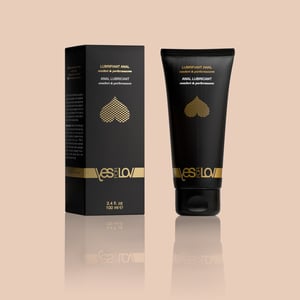 YESforLOV Anal Lubricant comfort & performance 100 ml Analny, Sex zabawki Lubrykant na bazie wody
