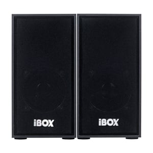 iBox IGLSP1B 2-vägshögtalare Svart Trådbunden 10 W