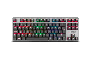 Krom Kernel TKL USB Gaming Keyboard, Black