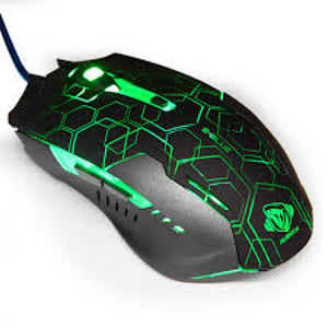 E-blue 53456 myszka Gaming Oburęczny USB Typu-A Optyczny 2500 DPI