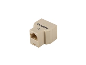 Lanberg AD-RJ45-2RJ45-OU Network Splitter, Beige