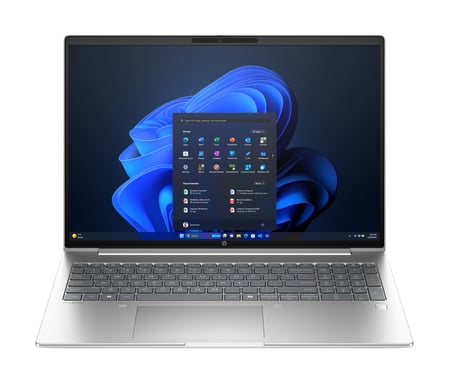 HP ProBook 4 G1a AI PC AMD Ryzen™ 7 250 Laptop 40,6 cm (16") WUXGA 16 GB DDR5-SDRAM 512 GB SSD Wi-Fi 7 (802.11be) Windows 11 Pro Srebrny
