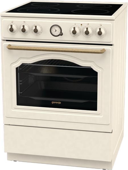 Gorenje GECS6B70CLI Kuchenka wolnostojąca Ceramiczna Beżowy