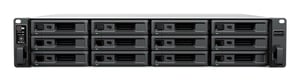 Synology RackStation RS2423RP+II NAS Rack (2U) AMD Ryzen V1780B 8 GB DDR4 0 TB DiskStation Manager Czarny