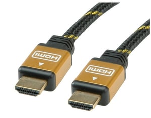 ROLINE HDMI/HDMI, 10 m kabel HDMI HDMI Typu A (Standard) Czarny