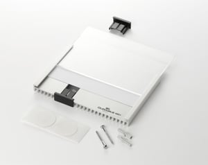 Durable 480123 Uchwyt na znak i stojak informacyjny Aluminium Srebrny