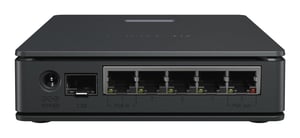 Mikrotik hAP ax S 1800 Mbit/s Schwarz, PoE-Unterstützung