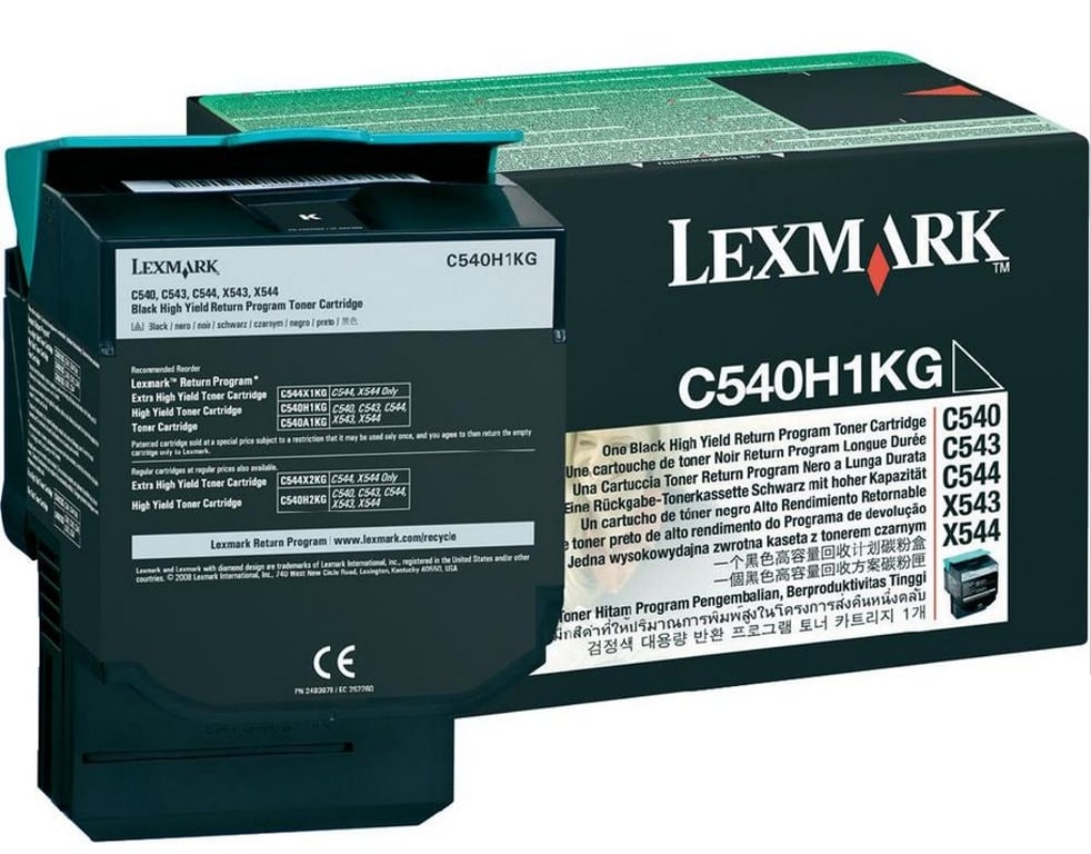 Lexmark C540H1KG kaseta z tonerem 1 szt. Oryginalny Czarny