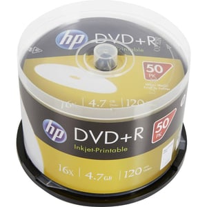 HP DRE00026WIP DVD-skiva 4,7 GB DVD+R 50 st.