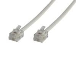 Microconnect MPK110 telefonkabel 10 m Vit