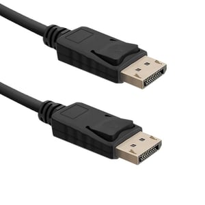 Qoltec DisplayPort male / DisplayPort male 2 m Czarny