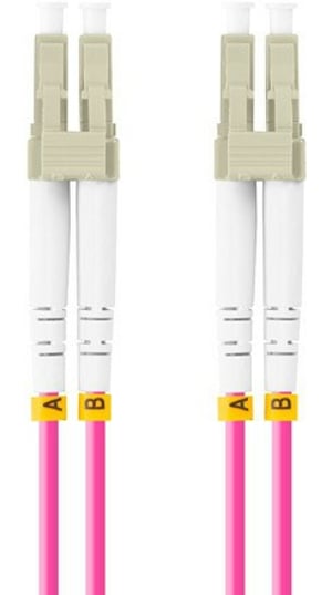 Lanberg FO-LULU-MD41-0005-VT kabel InfiniBand / światłowodowy 0,5 m LC LC/UPC Fioletowy