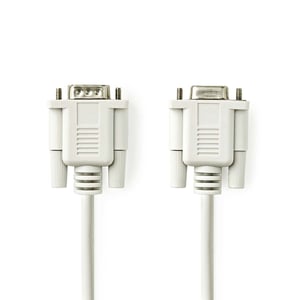 Nedis CCGL52010IV20 2 m VGA (D-Sub) cable, Ivory