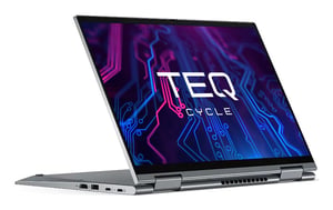 Teqcycle Lenovo ThinkPad X1 Yoga G6 Intel® Core™ i5 i5-1145G7 Hybryda (2w1) 35,6 cm (14") Ekran dotykowy Full HD 16 GB LPDDR4x-SDRAM 256 GB SSD Wi-Fi 6 (802.11ax) Windows 11 Pro Niemiecki Szary