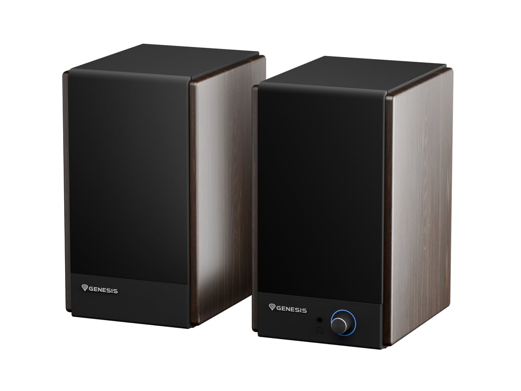 фото Акустические колонки Genesis Arsen 502BT Black/Brown (NGS-2418) 2