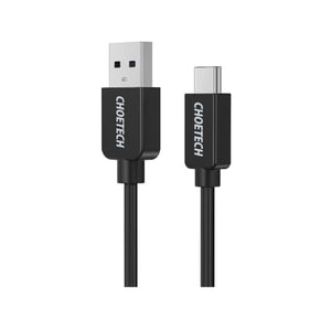 Choetech AC0010 kabel USB 1 m USB A USB C Czarny