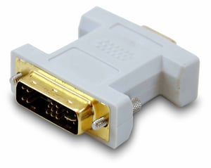 Equip 118945 DVI-A-zu-VGA-Kabeladapter, beige