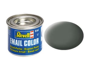 Revell Olivgrau, matt RAL 7010, 14-ml-Dose, Teil/Zubehör für Modelle im Maßstab Farbe