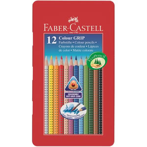 Faber-Castell Colour Grip, 12-pack