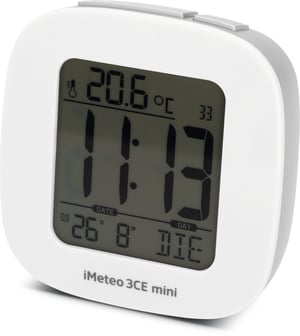 TechniSat IMETEO 3 CE mini Weiß LCD Batterie
