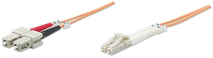 Intellinet 5,0 m LC-SC M/M InfiniBand-/fiberoptisk kabel 5 m Orange