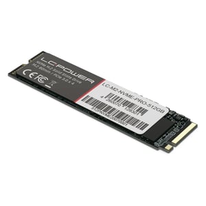 LC-Power Phenom Pro 512 GB M.2 PCI Express 3.0 NVMe 3D TLC NAND