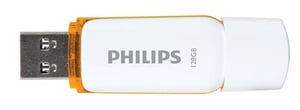 Philips FM12FD70B 128 GB USB Type-A 2.0 Flash Drive, White