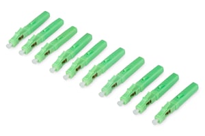 Digitus LC/APC-snabbkoppling för optisk fiber, fältkontakt, single-mode-fiber (10 stycken)