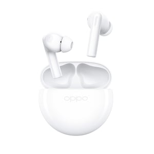 OPPO Enco Buds 2 True Wireless Stereo (TWS)-hörlurar, in-ear, Bluetooth-samtal/musik, vit