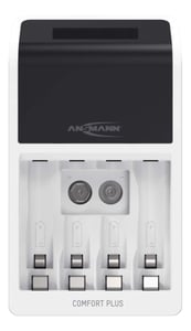 Ansmann Comfort Plus Universal-Akku-Ladegerät, Wechselstrom