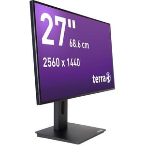 TERRA 3030083 monitor komputerowy 68,6 cm (27") 2560 x 1440 px Wide Quad HD LED Czarny