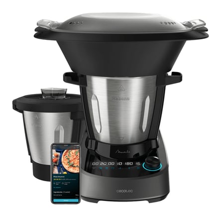 Cecotec Mambo 11090 Habana 1600 W 3,3 l Czarny, Stal nierdzewna