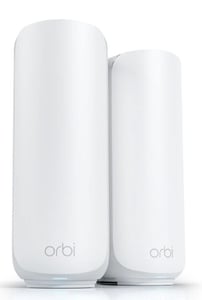 NETGEAR Orbi 370 Dualband (2,4 GHz/5 GHz) Wi-Fi 7 (802.11be) Weiß 2 Innen
