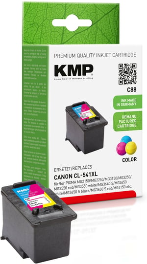 KMP C88 nabój z tuszem 1 szt. Cyjan, Purpurowy, Żółty