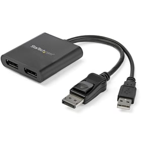 StarTech MSTDP122DP TV-fördelare med DisplayPort, 2x DisplayPort