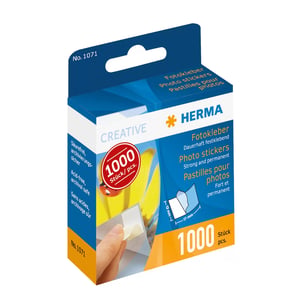 HERMA 1071 Photo Corner, 1,000 pcs. White