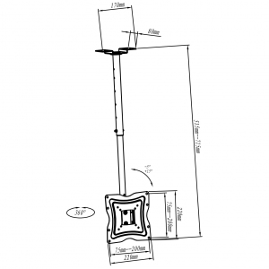 ART RAMT AR-21XP TV mount