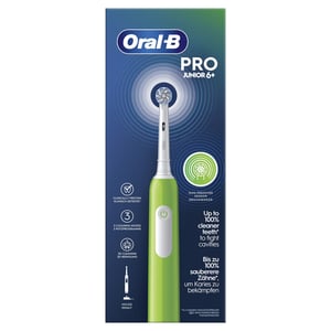 Oral-B Junior 8006540743027 szczoteczka elektryczna Dziecko Obrotowa szczoteczka do zębów Zielony