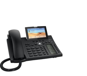 Snom D385N VoIP Phone, Black, 12 Lines, TFT