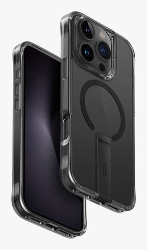 Uniq Eleva pokrowiec na telefon komórkowy 16 cm (6.3") Czarny