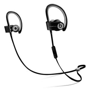 Beats by Dr. Dre Powerbeats2 Wireless trådlösa hörlurar, nackband, Bluetooth-samtal/musik, svart, grå